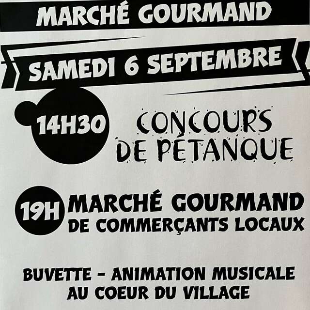 Marché nocturne à Frontenac