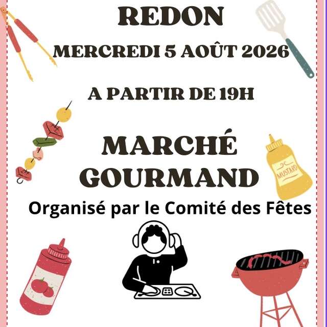 Marché gourmand de Saint-Martin-Le-Redon