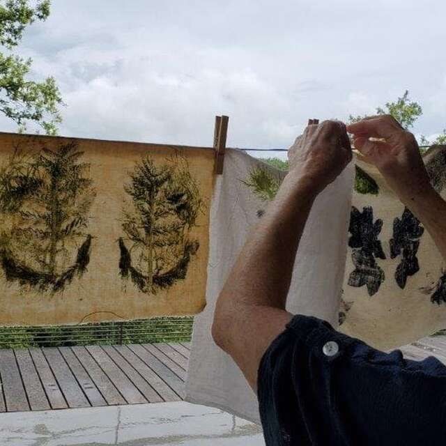 Les "Rendez-vous Nature" en famille : "Impressions végétales" au Jardin Bourian