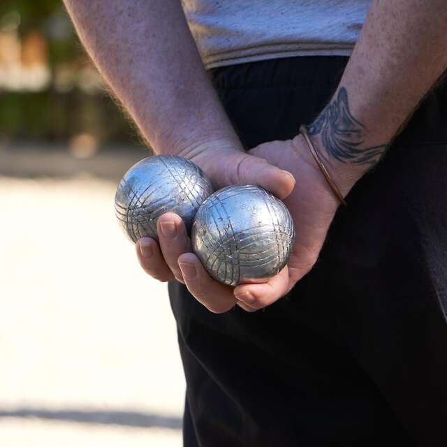 Concours de pétanque et repas