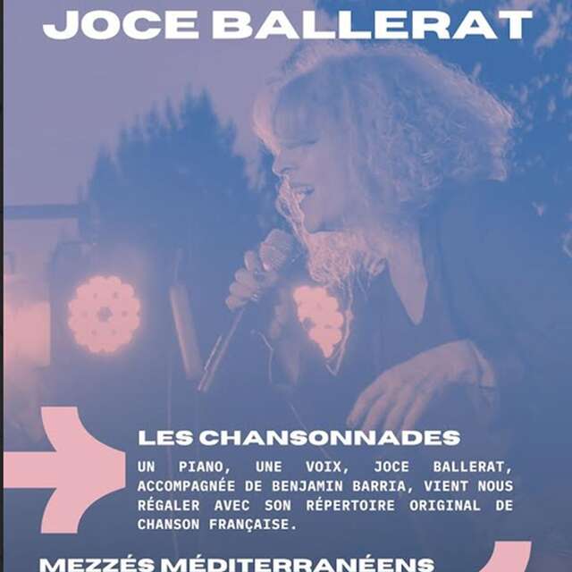 Concert de Joce Ballerat – Les chansonnades au Quinte & Sens, Felzins