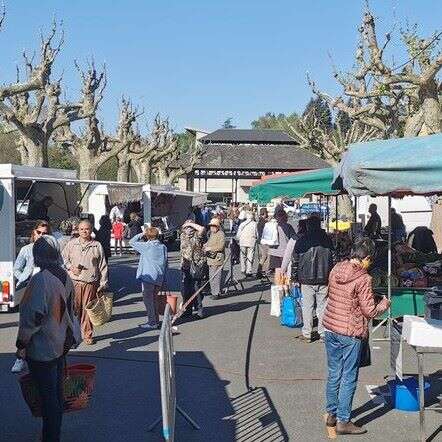 Marché à Bagnac-sur-Célé