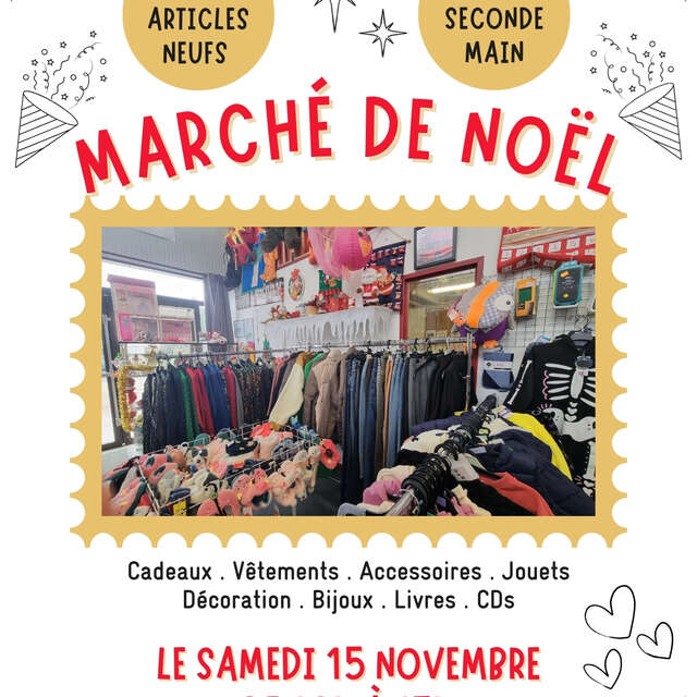 Marché de Noël solidaire à Figeac