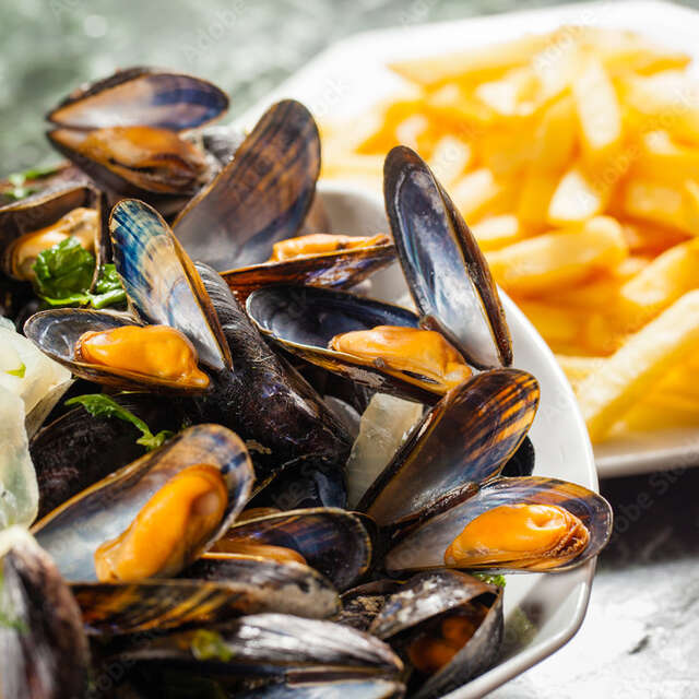 Repas moules frites !