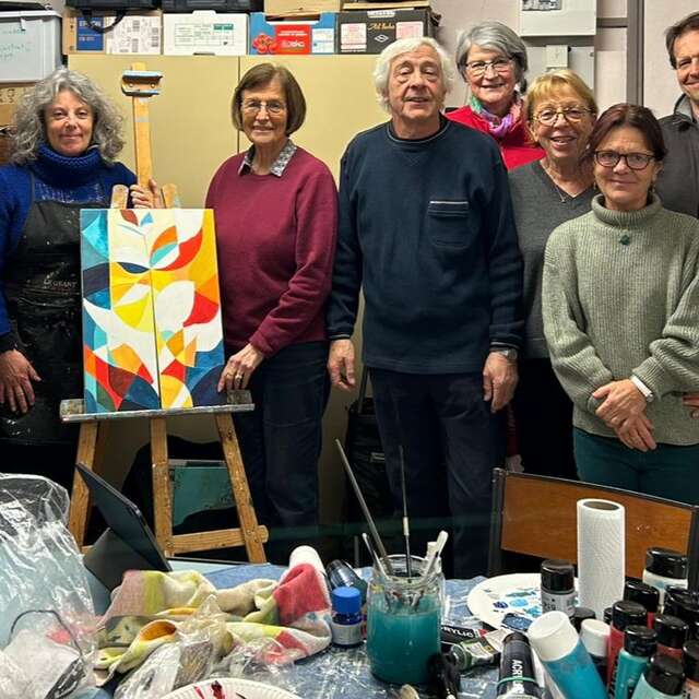 Exposition et vide atelier de Noël  "Les Peintres d'Olt"