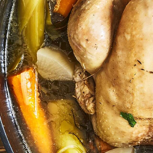 Repas "Poule au Pot" à Rampoux