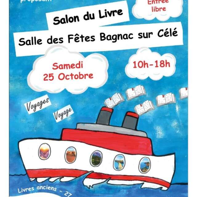 Salon du Livre en vallée du Célé à Bagnac-sur-Célé