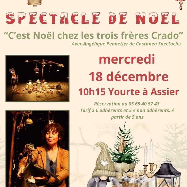 Spectacle de Noël à Assier