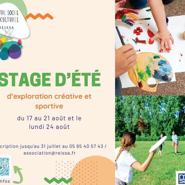 Stage d'été créatif et sportif à Assier