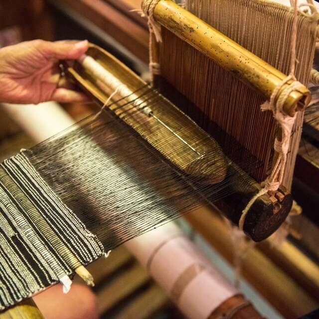 L'atelier de tissage