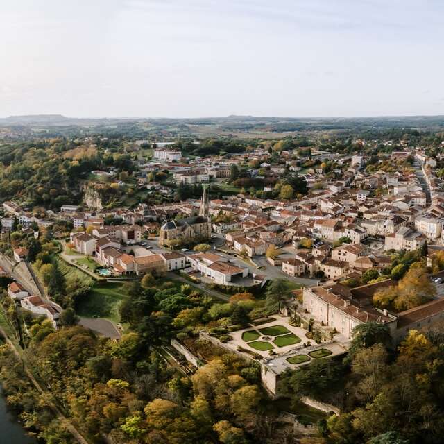 Les terrasses du château de Fumel