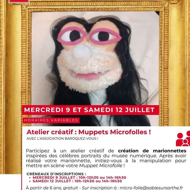 Atelier créatif : Muppets Microfolles !