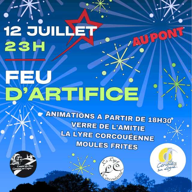 FEU D'ARTIFICE DE CORCOUÉ-SUR-LOGNE