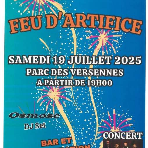 FEU D'ARTIFICE DE SAINT-MARS-DE-COUTAIS