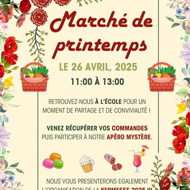 MARCHÉ DE PRINTEMPS