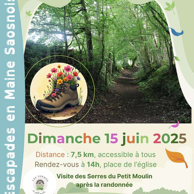 Rando fleurie à Terrehault