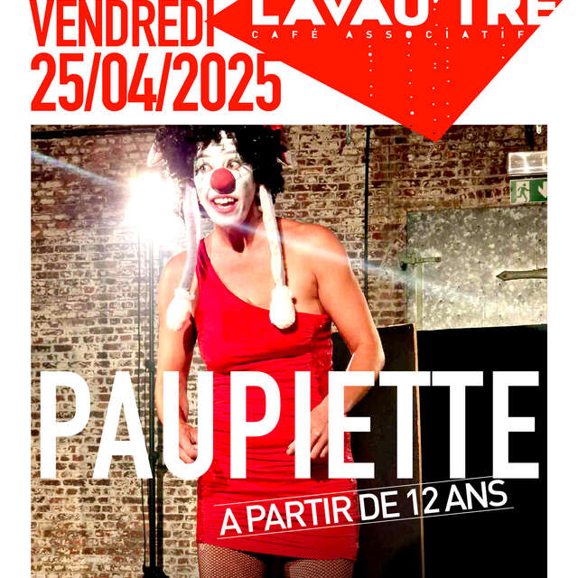 Spectacle "Paupiette" - Café associatif A Lavau'tre