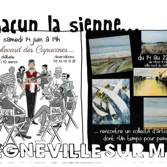 Chacun la Sienne : collectif d'artistes "Un temps pour peindre"