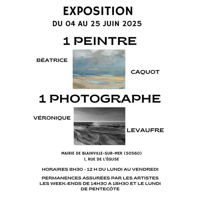 Peintre : Béatrice Caquot & photographe : Véronique Levaufre