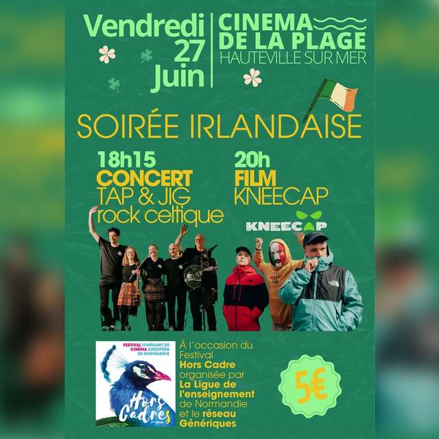 Soirée irlandaise : concert & film