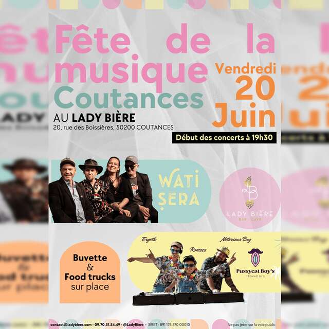 Fête de la musique : Wati Sera & Pussycat Boy's