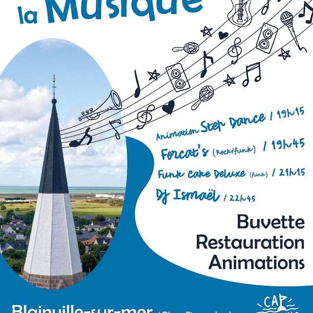 Fête de la musique : Forcat's, The Funk Cake et animation danse !