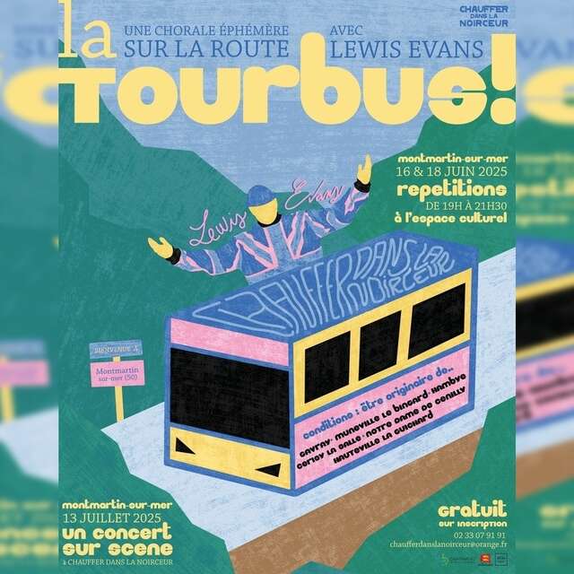 Répétition La Tourbus ! Prendre la route en musique avec Chauffer dans la noirceur