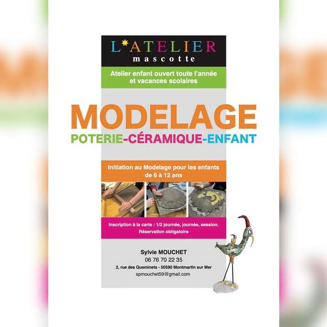 Atelier Mascotte : initiation modelage / céramique