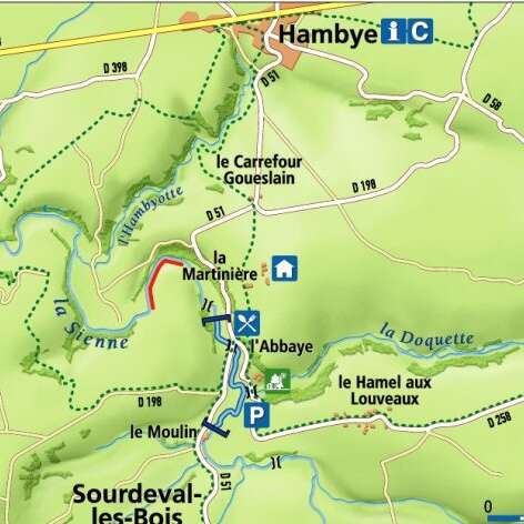 La Sienne à Hambye