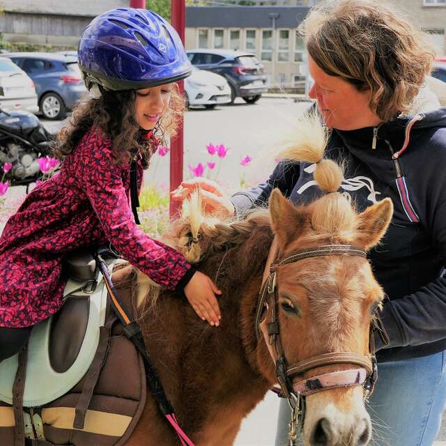 Balades à poney dans la cité sourdine