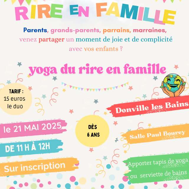Yoga du rire en famille