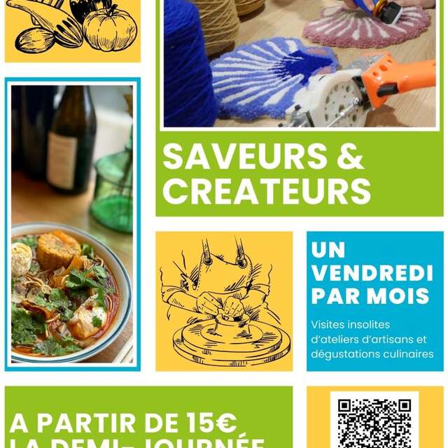 FDW : SAVEURS ET CREATEURS - Visite insolite au cœur de l'artisanat local