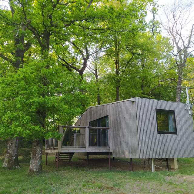 Lodges avec terrasse de L'Etape en Forêt