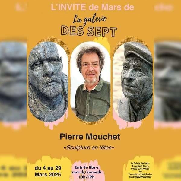 "Sculpture en têtes" : une exposition de Pierre Mouchet