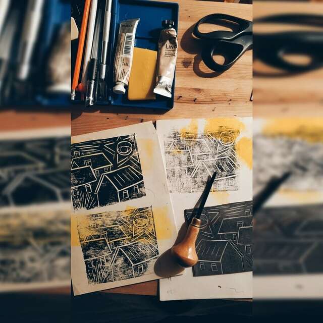 Atelier d'initiation linogravure (enfants/ados)