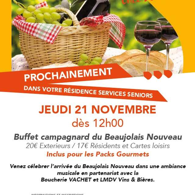 Beaujolais Nouveau @ Domitys