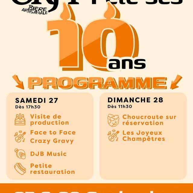 Orjy fête ses 10 ans