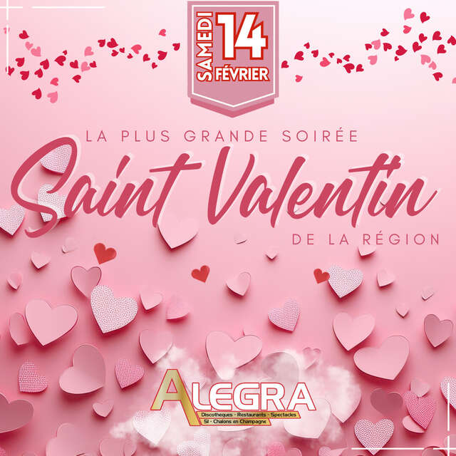 Soirée Saint-Valentin à l'Alegra