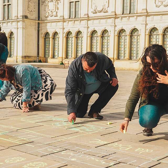 Laval sensiblement décalée