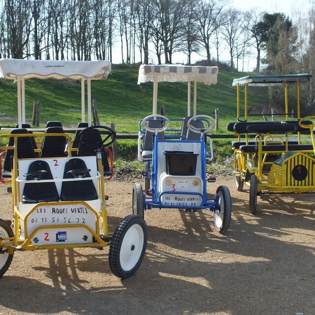 LES ROUES VERTES - LOCATION DE ROSALIES, TANDEMS ET VELOS