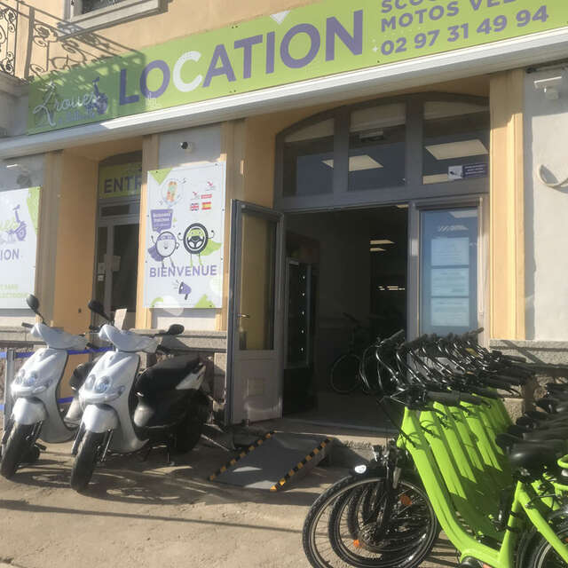 2 Roues à Belle-Île - Location de vélos, motos et scooters