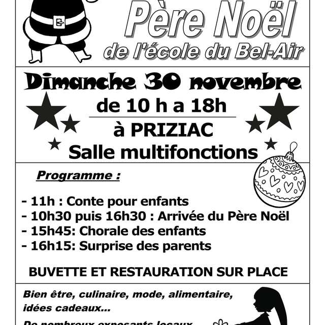 Salon du Père Noël de l'école du Bel Air