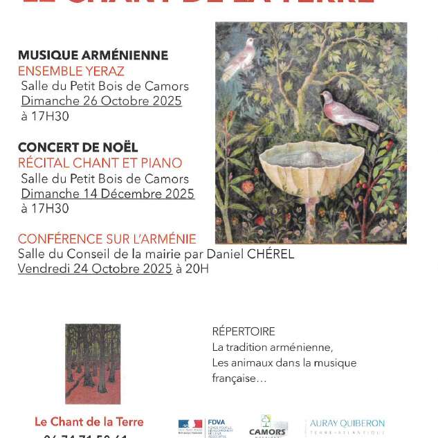 Le chant de la Terre - Concert de Noël
