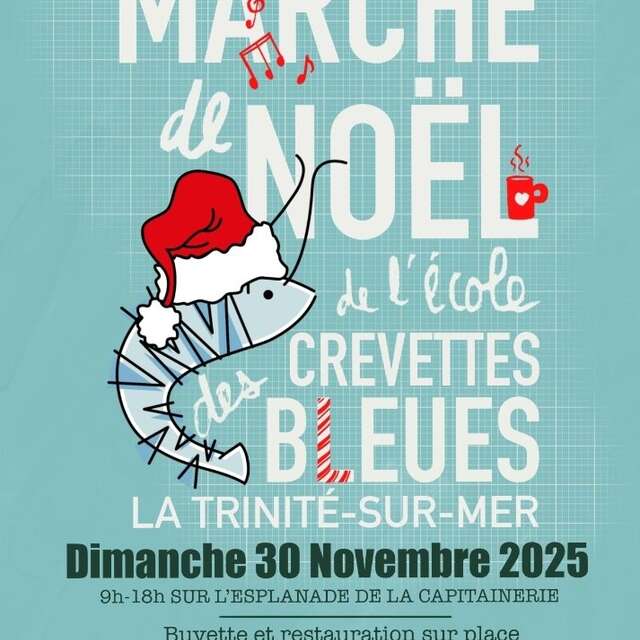 Marché de Noël de l’école des Crevettes bleues
