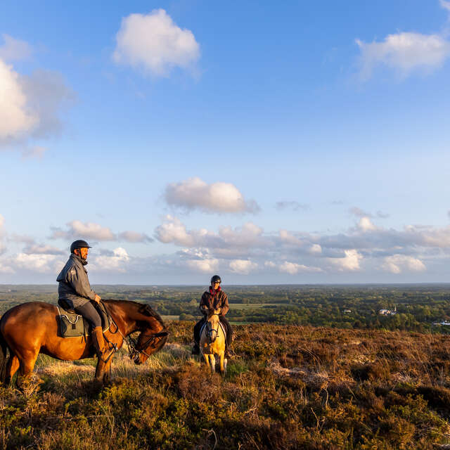 Circuit équestre de l'Etang de Pontigou et de la calotte Saint-Joseph (1 jour)