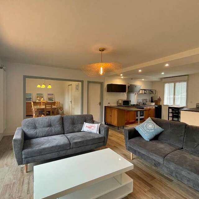 Maison située à 5mn des plages et à 800 mètres des commerces