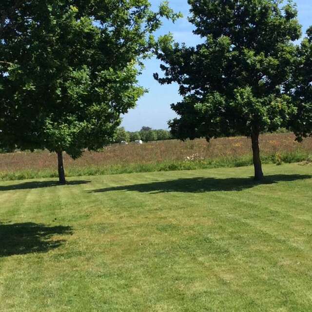 Maison de vacances dans environnement  très verdoyant au bord  de la mer.