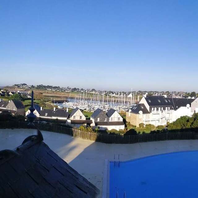 Appartement en duplex lumineux avec belle vue sur l'entrée de Port Crouesty - Plage du Fogeo à 300 mètres