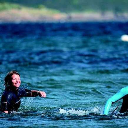 Marche aquatique sur les plages du Morbihan