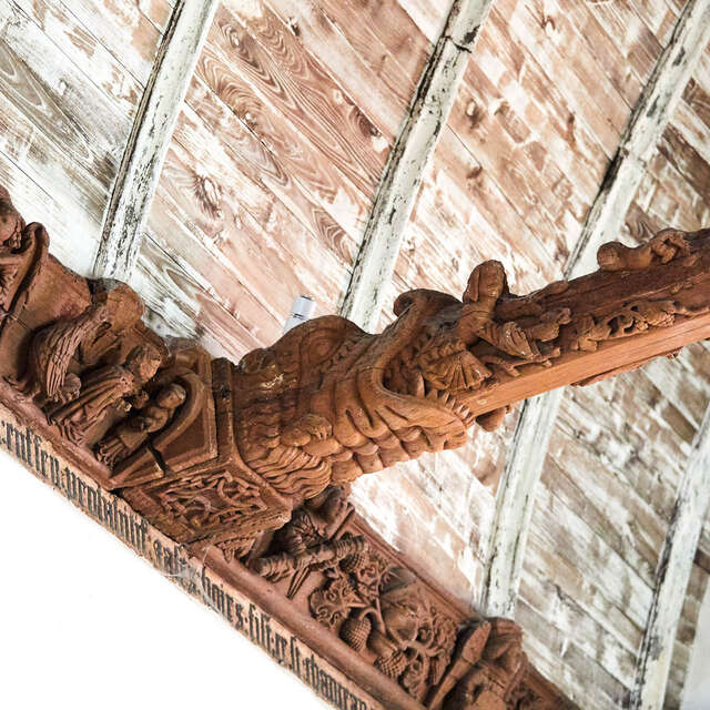 Eglise Saint-Maurice au bourg de Saint-Aubin